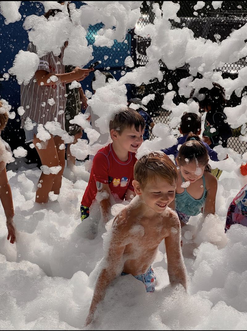 A summer foam party.