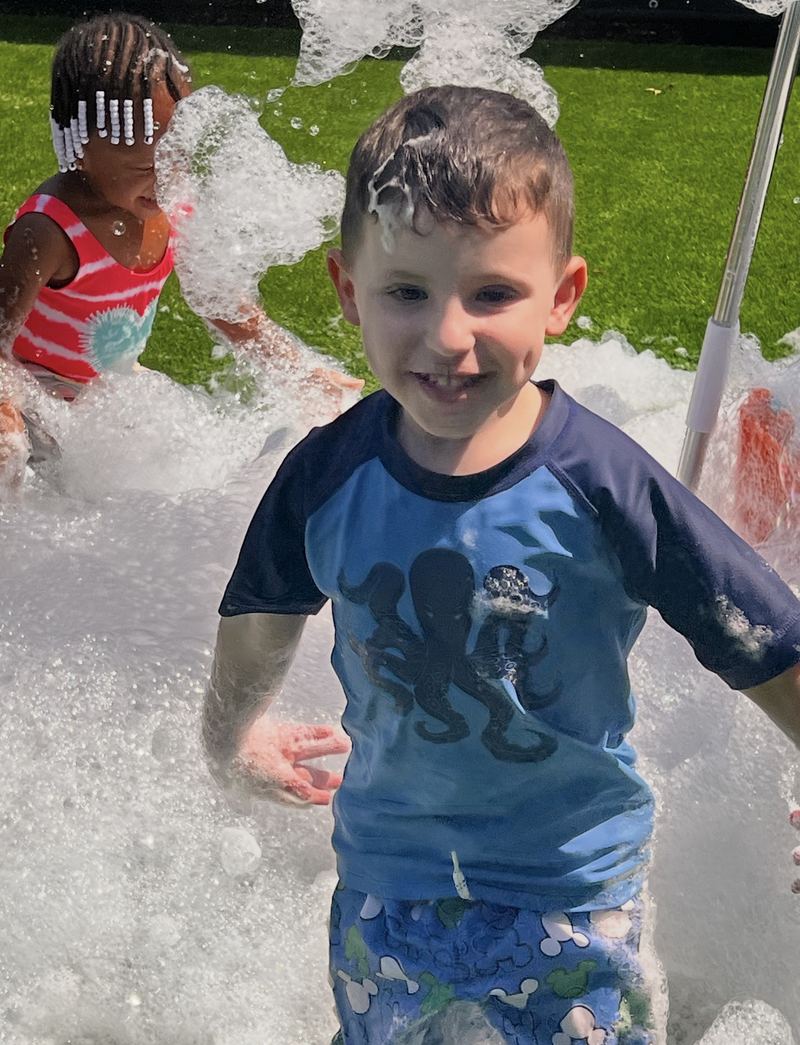 More foam party fun.